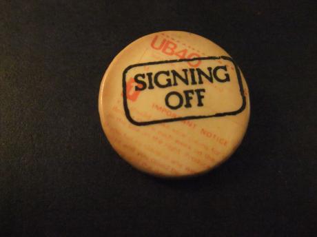 UB40 Engelse popgroep Signing Off (debuutalbum 1980)